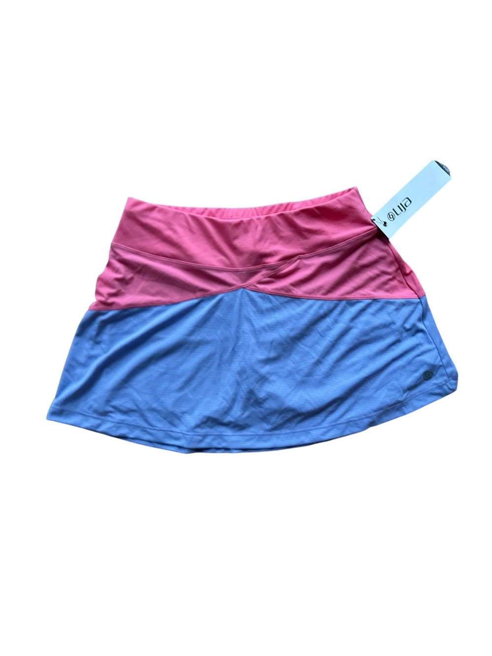 NWT Lija, size small, skort, purple and pink skirt with shorts built in